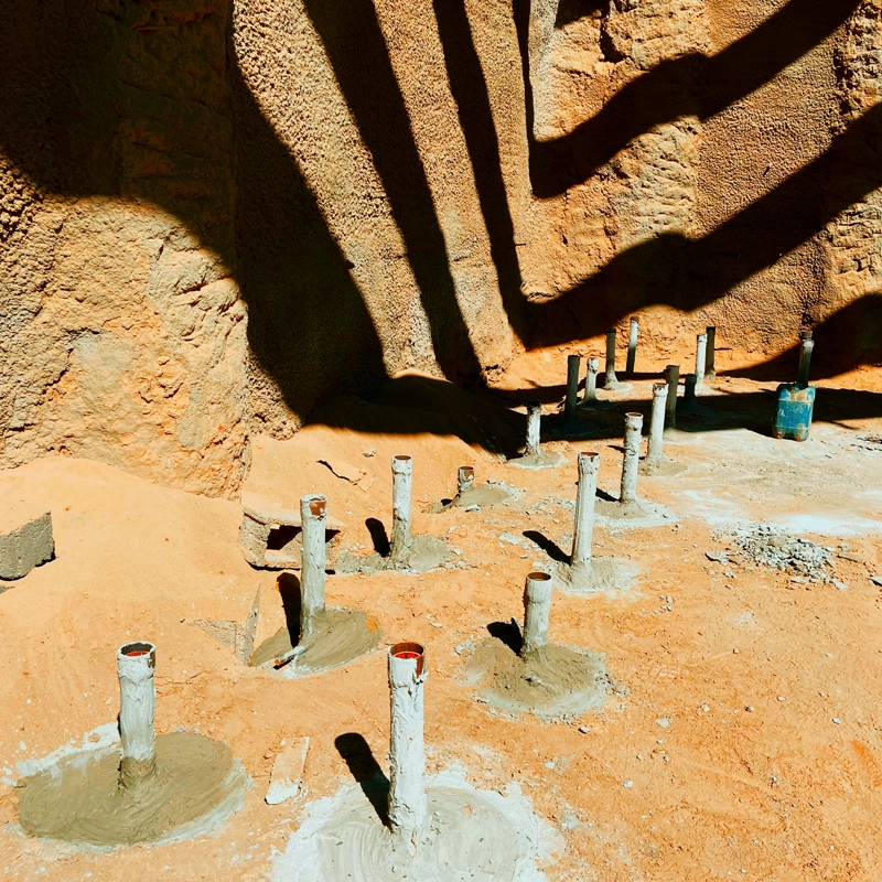 پروژه پروژه اجرای سازه بتنی ساختمان اداری جهان فولاد سیرجان