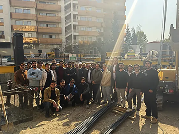 بازدید از پروژه نیاوران